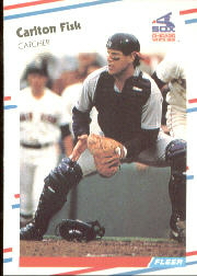 1988 Fleer Baseball Cards      397     Carlton Fisk